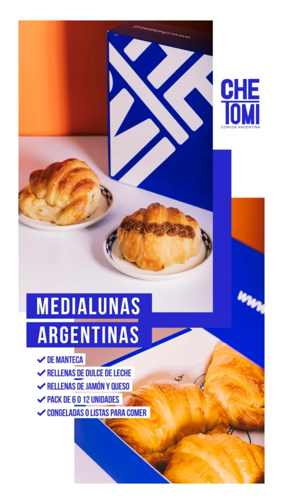 Pieza de Che Tomi: medialunas argentinas
