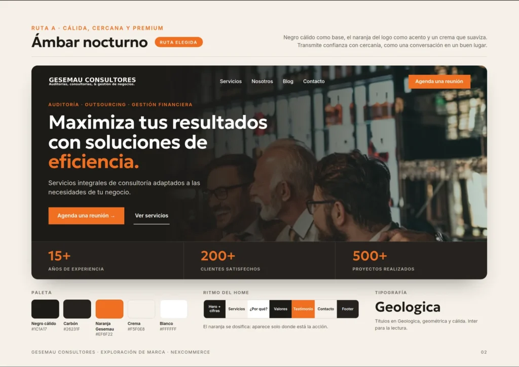 Ruta A de Gesemau: Ámbar nocturno, la elegida