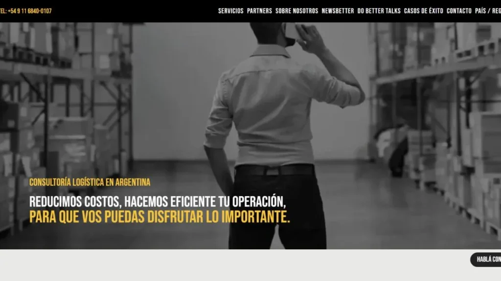 Sitio web de Do Better Argentina (dobetter.com.ar), inicio