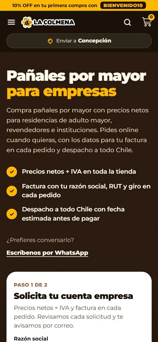 La tienda